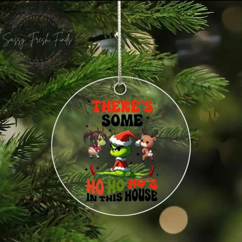 Christmas Ornaments, Acrylic Ornaments, Christmas Decor