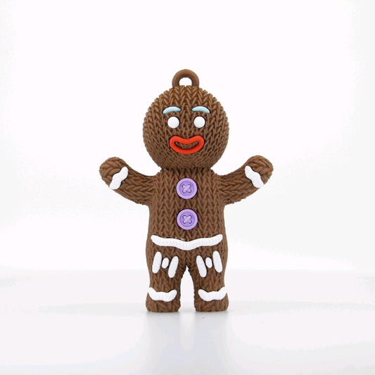 Knitted Gingerbread Man 3D Print Christmas Decor