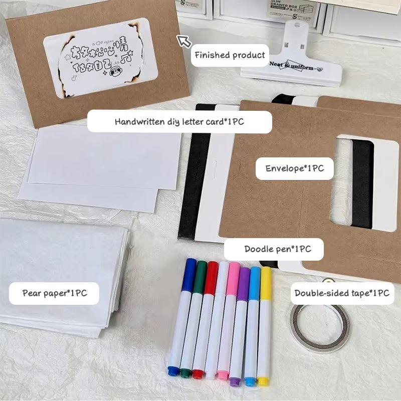 Handmade Funny Greeting Card with Envelope – Perfect for Birthdays, Weddings & Christmas Surprises