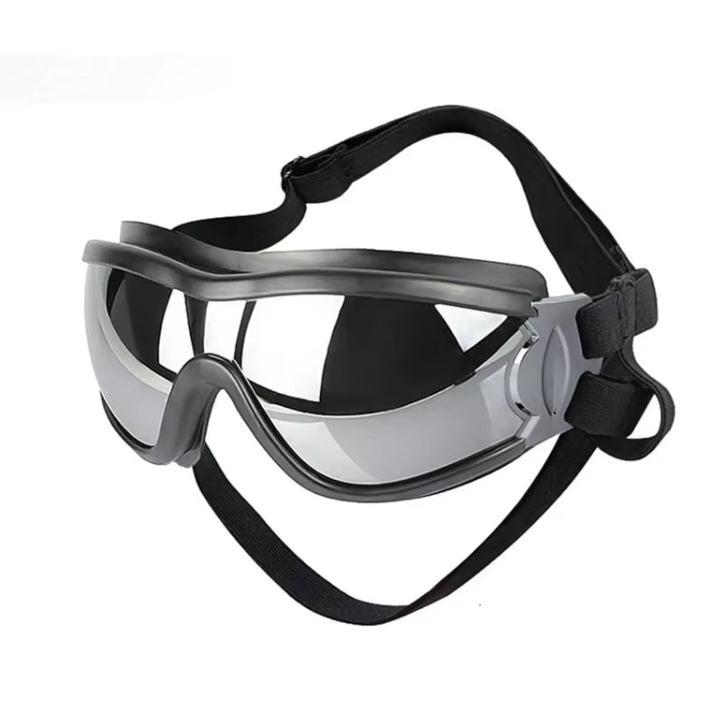 Transparent Color Pet Dog Goggles Waterproof Windproof Sunscreen UV Resistant Large Dog Glasses