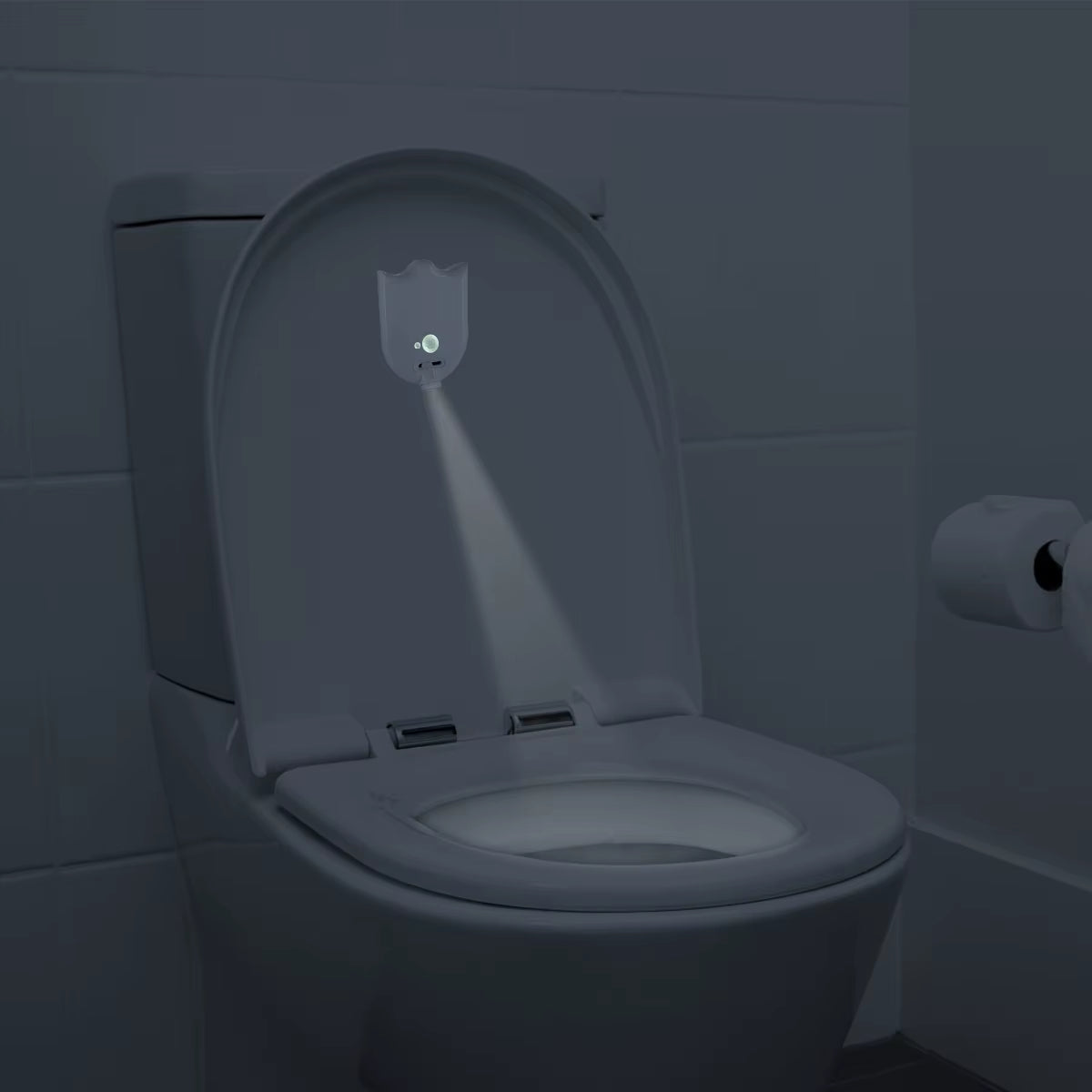 Motion Sensor LED Toilet Night Light – Automatic Toilet Bowl Backlight for Safe Night Use