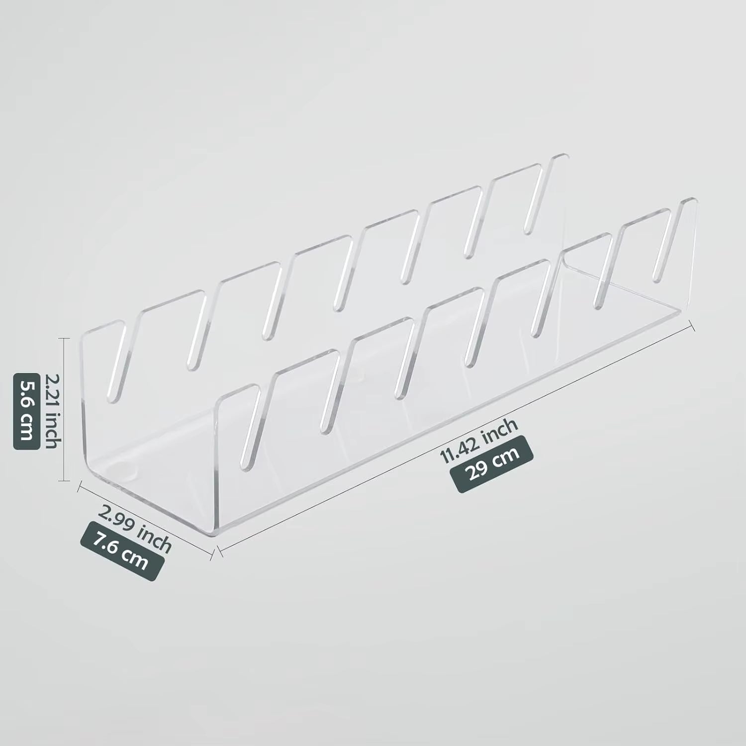 Acrylic Baseball Cap Holder – Durable Hat Storage Rack for Closet, Bedroom & Store Display