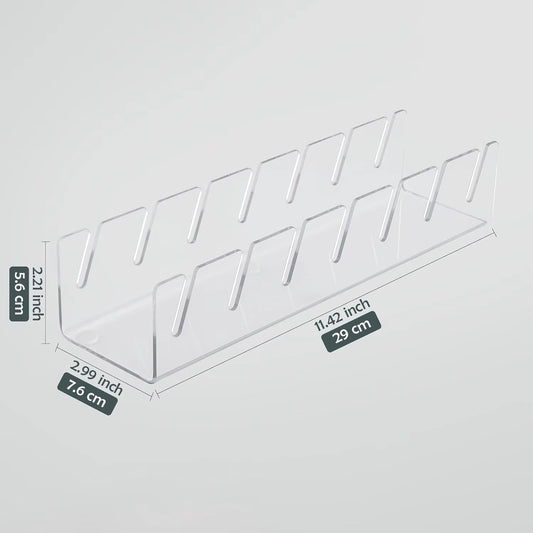 Acrylic Baseball Cap Holder – Durable Hat Storage Rack for Closet, Bedroom & Store Display