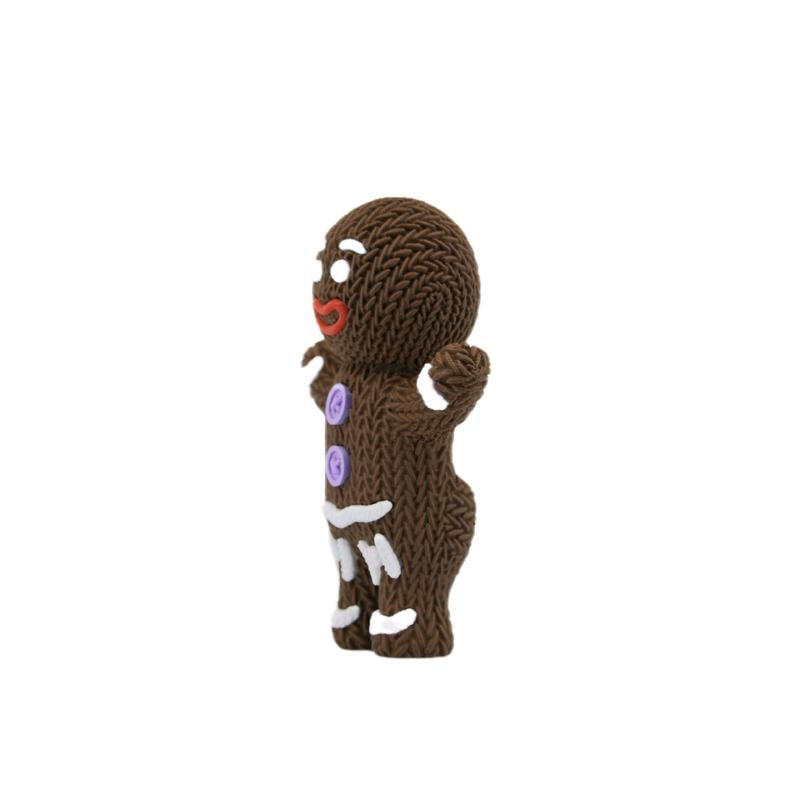 Knitted Gingerbread Man 3D Print Christmas Decor