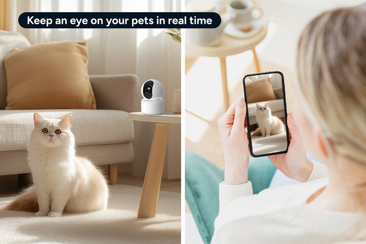 Smarterhome™ 4MP PTZ Motion Tracking Security Camera