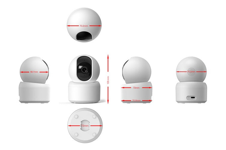 Smarterhome™ 4MP PTZ Motion Tracking Security Camera