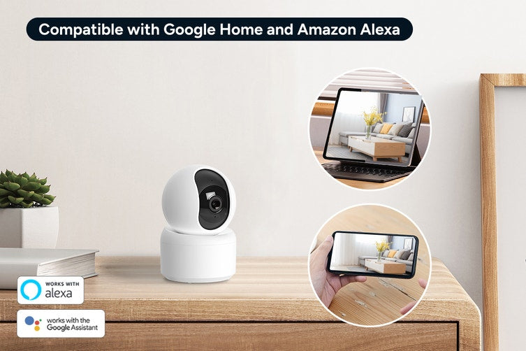 Smarterhome™ 4MP PTZ Motion Tracking Security Camera