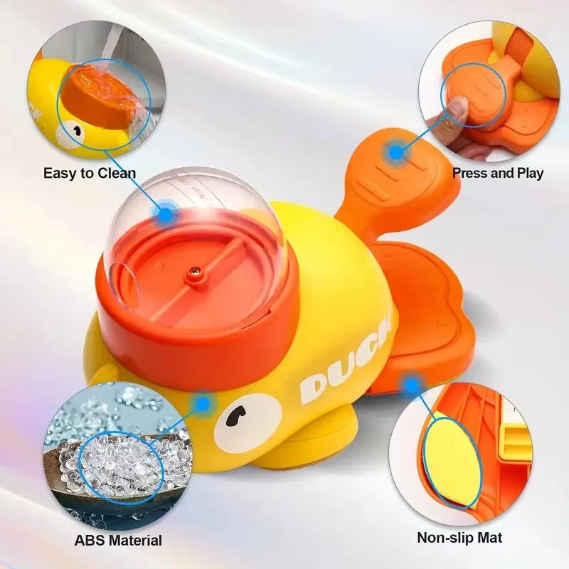 Cartoon Duck Design Pet Snack Puzzle Feeder - Anti-Slip Automatic Dog and Cat Food Dispenser Toy