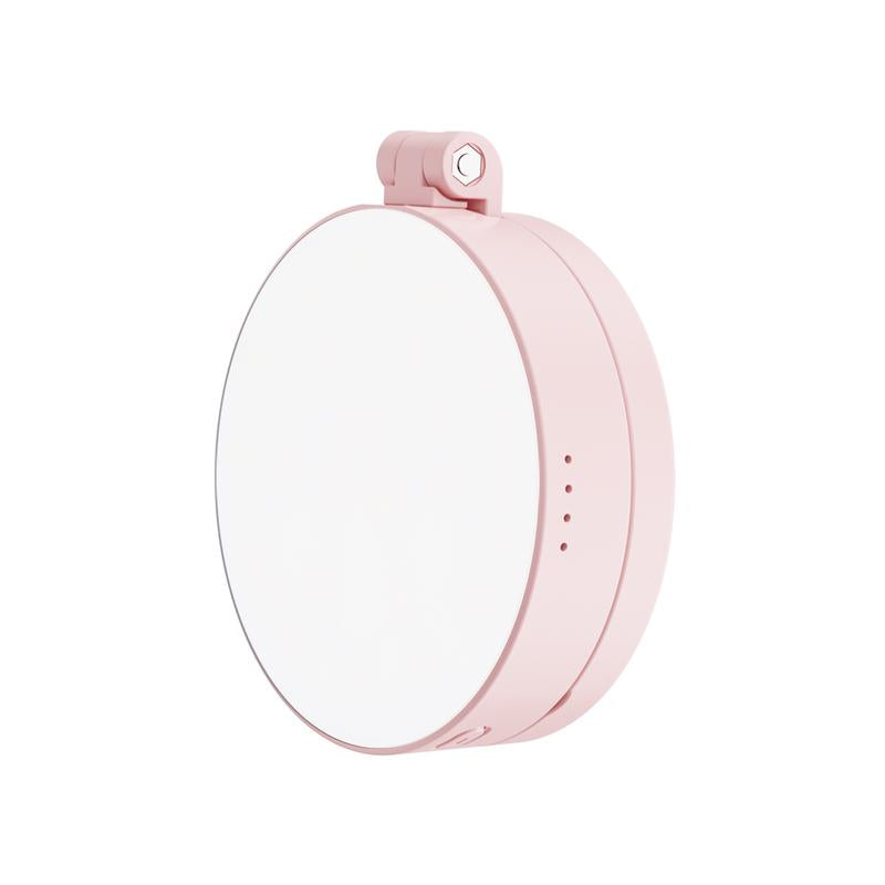 3-In-1 Magnetic Beauty Selfie Light for Phones – 360° LED Ring Light with Magsafe, Mirror and Phone Stand – Portable Rechargeable Fill Light for Makeup, Live Streaming, Video Calls, Compatible with Iphone 17