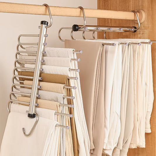  Multi-Layer Pants Hanger – Closet Space Saver