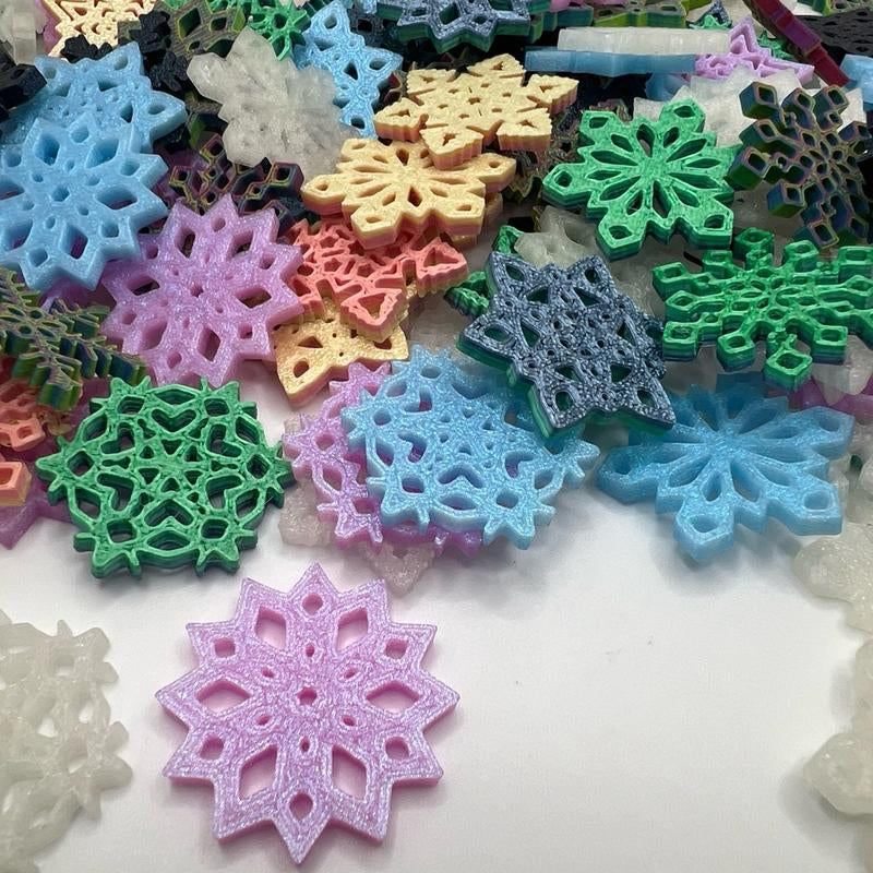 Mini Snowflakes Christmas Decor Cute
