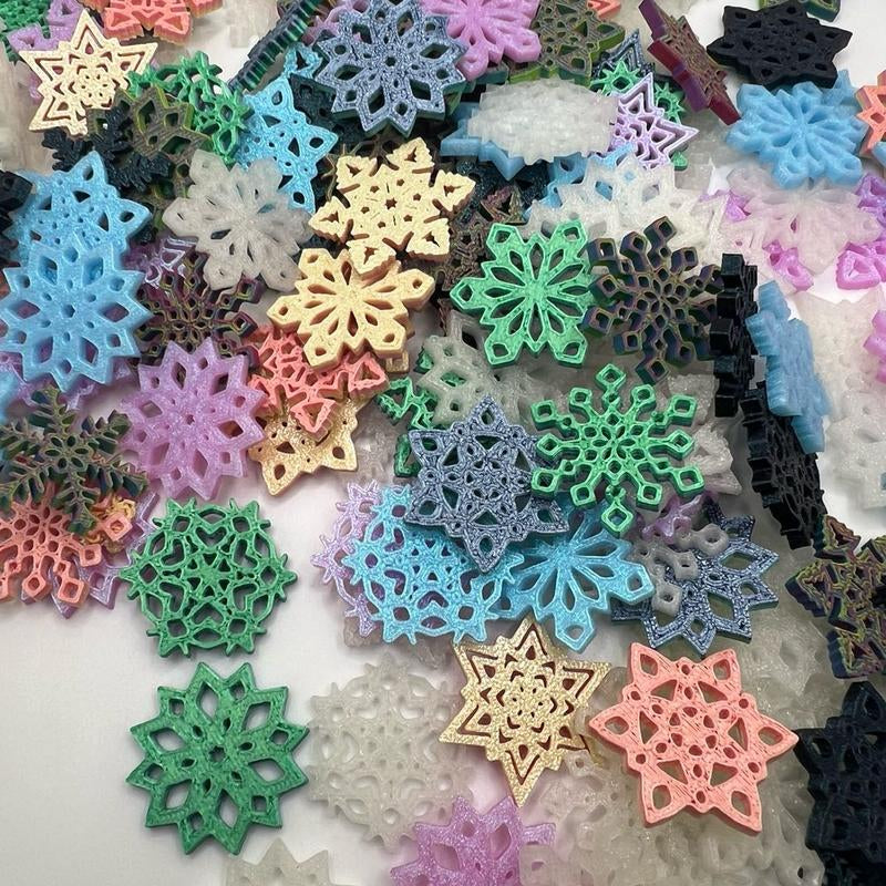Mini Snowflakes Christmas Decor Cute