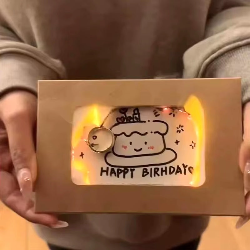 Handmade Funny Greeting Card with Envelope – Perfect for Birthdays, Weddings & Christmas Surprises