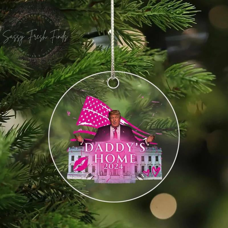 Christmas Ornaments, Acrylic Ornaments, Christmas Decor