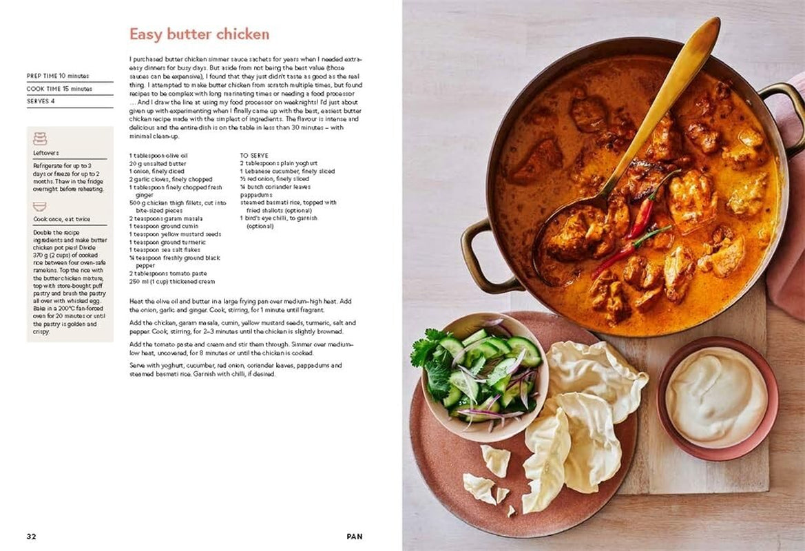 The Simple Dinner Edit Cookbook – 80+ Fast & Budget-Friendly Family Meals by Nicole Maguire (AU Edition)