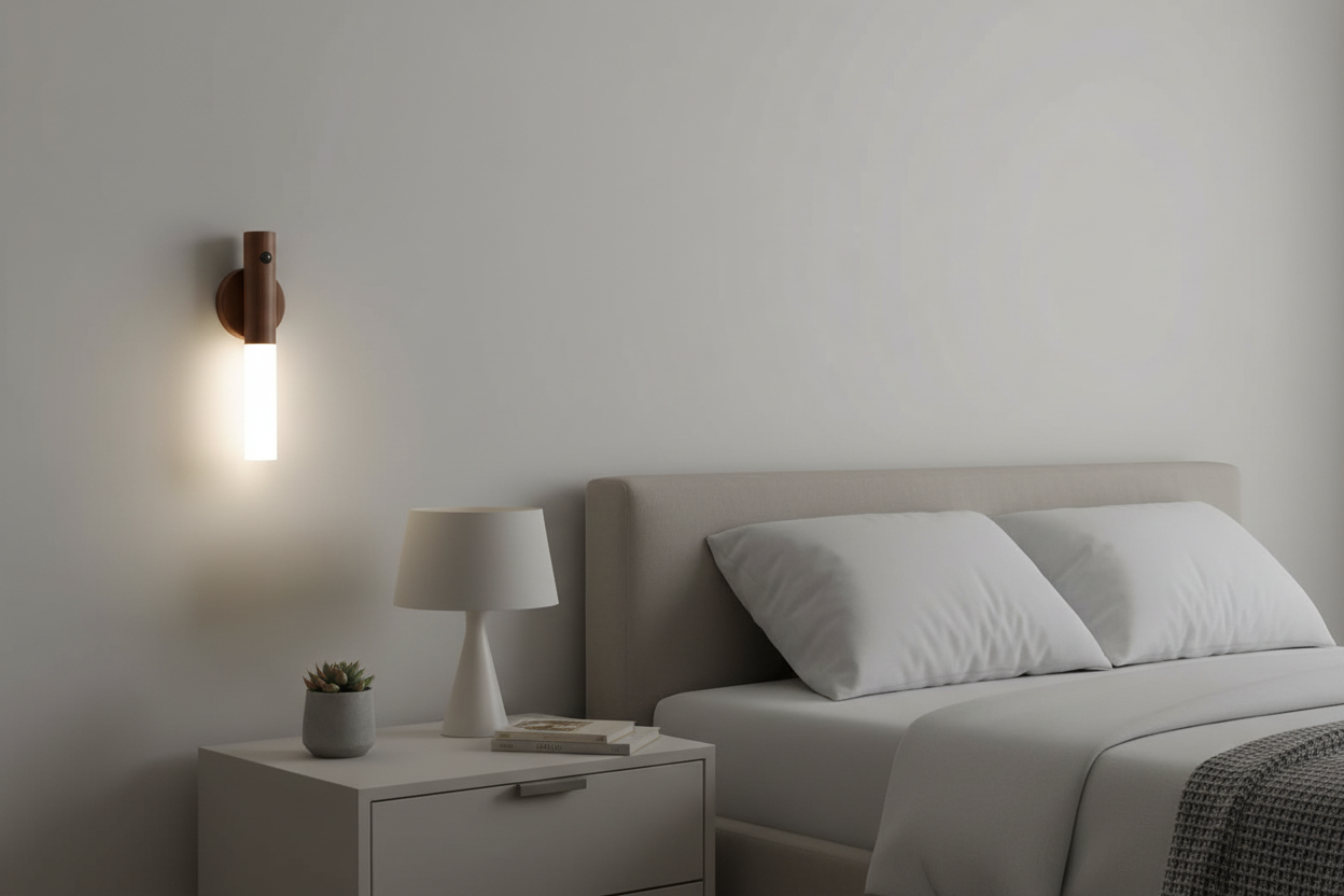 LED Night Light - Realistic Home Setting