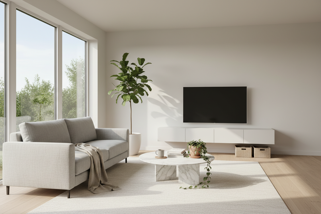 Modern Home Interior Banner